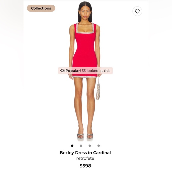 Retrofete Dresses & Skirts - Retrofete Cardinal Mini Dress